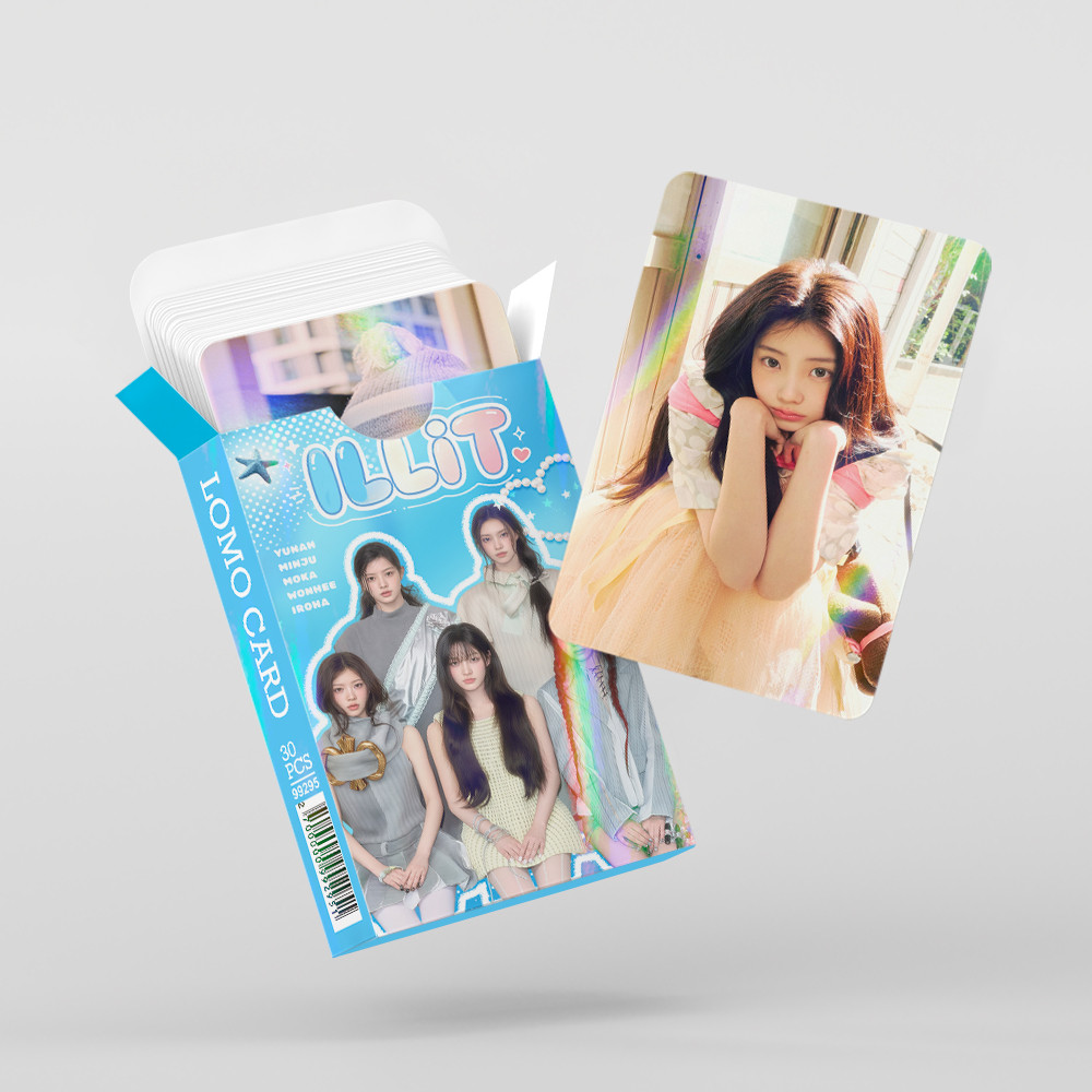 30-55 chiếc ILLIT MAMAHLAPINATAPAI Lomo Cards It 's Me Sunday Morning NOT DỄ THƯƠNG ANYMORE Topping 