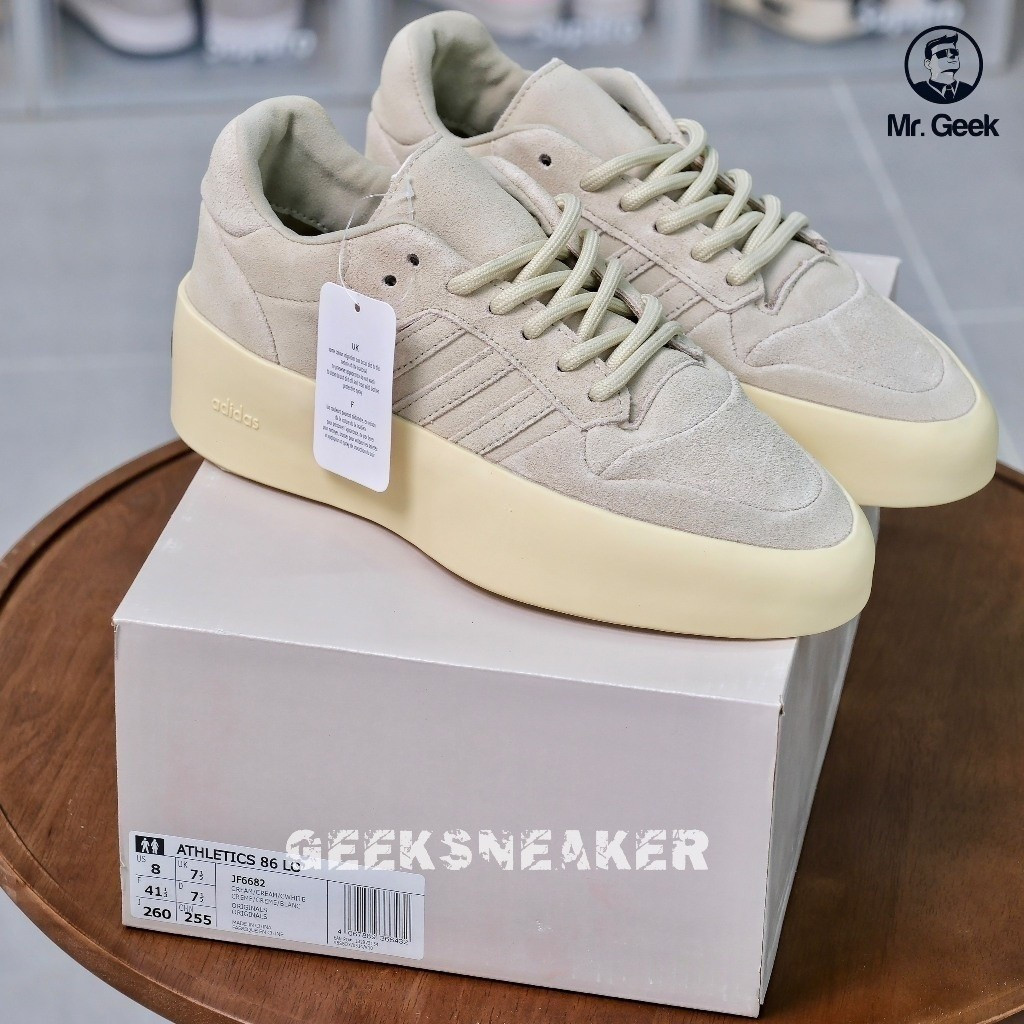 [Jike] fear God (sương mù) X ad band 86 giày đất sét Lo (màu be)