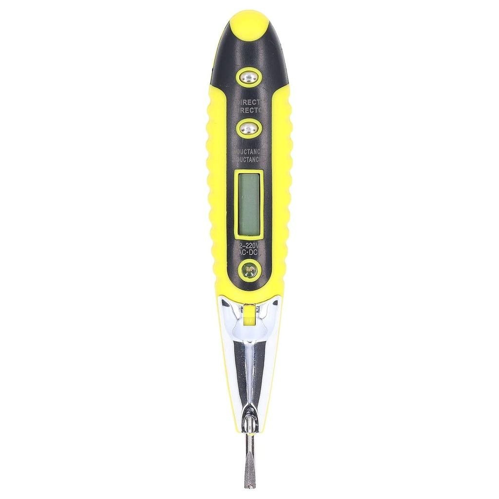 Plplaaoo Digital Voltage Tester Pen with LED Display | Multi-Function AC/DC Voltage Detector for 12V