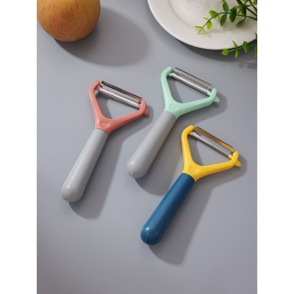 Thép không gỉ Peeling Knife Peeling Handy Tool Hộ gia đình Ngang Đa chức năng Apple Peeling Handy To
