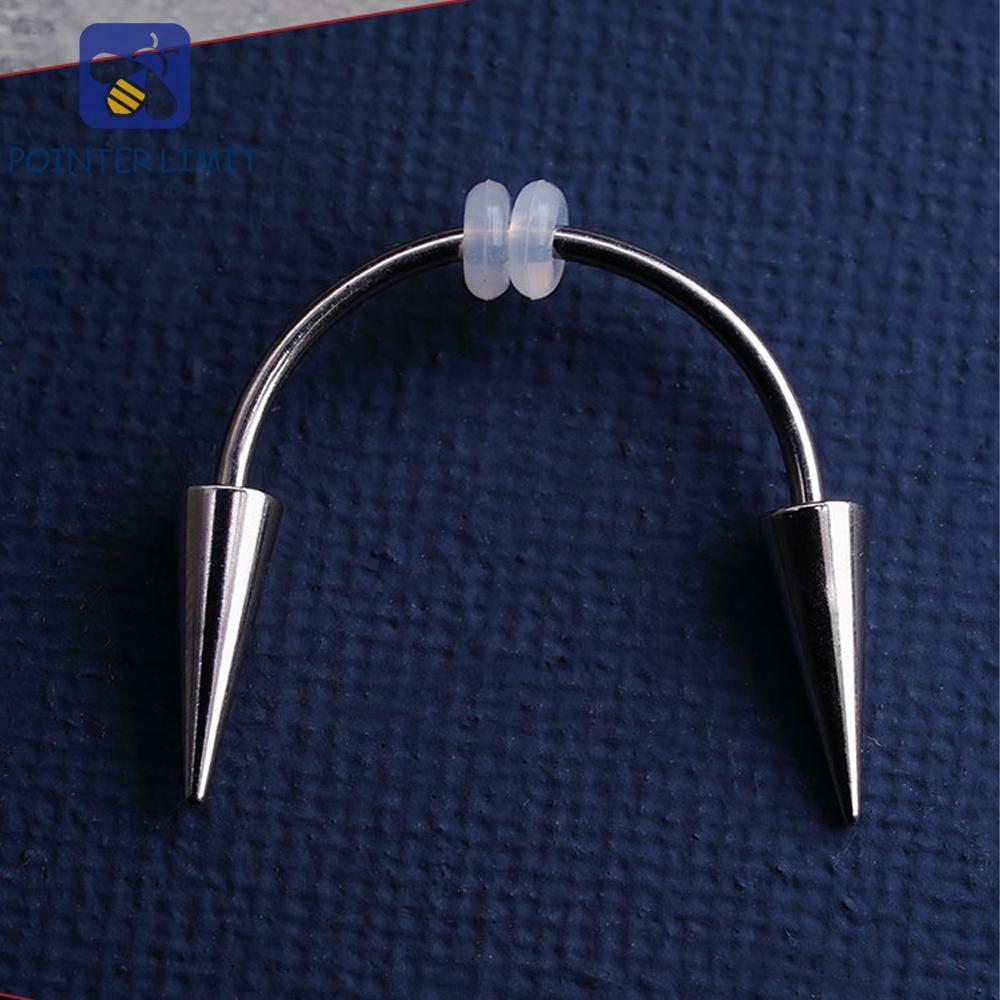 POINTER GIỚI HẠN Đâm Miệng Nhẫn Mới BCR Septum Giả Septum Piering Cơ Thể Trang Sức Thép Không Gỉ
