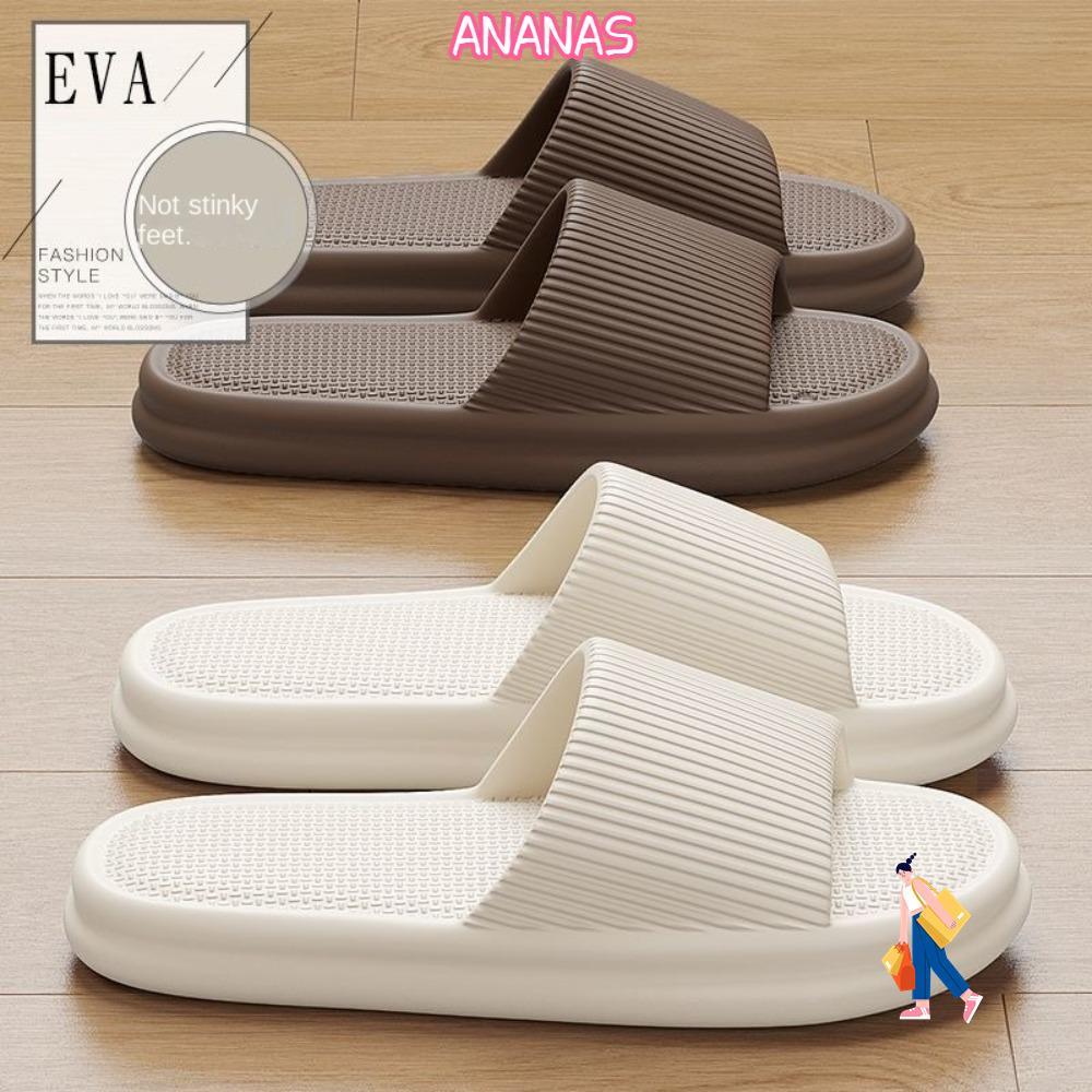 Giày đi biển ANANAS, Dép dày EVA Unisex, Giày đế mềm chống trượt