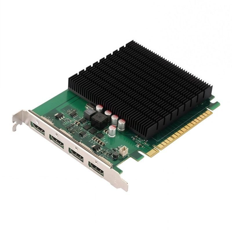 Card đồ họa đa màn hình 4 cổng HDMI GT730 4GB chuyên chứng khoán giám sát