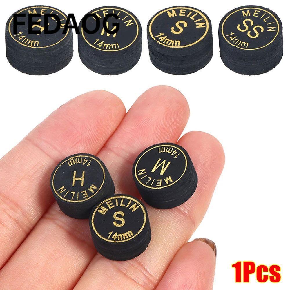 FEDAOG 1 Cái Đầu Billards, Đầu Billards H / M / S / SS 14mm, Phụ kiện sửa chữa cột bể bơi Snooker 9 