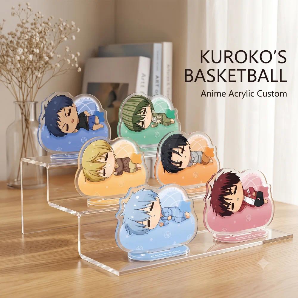 Mô Hình Standee Kuroko's Basketball Acrylic Stand Q Version Cute Kuroko Tetsuya Kagami Taiga Aomine 