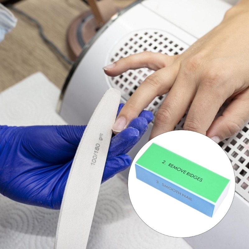EDB * Nhiều chức năng Unguis Filing Spongiform 4 Homony Từ bốn trăm đến bốn nghìn chất EVA dày đặc c