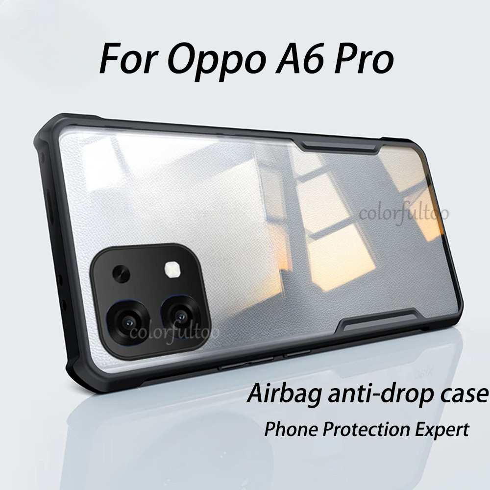 Ốp lưng trong suốt chống sốc cho Oppo A6 Pro 4G 5G 2025 cho Oppo A6 Pro A 6 Pro A6pro OppoA6Pro Ốp đ
