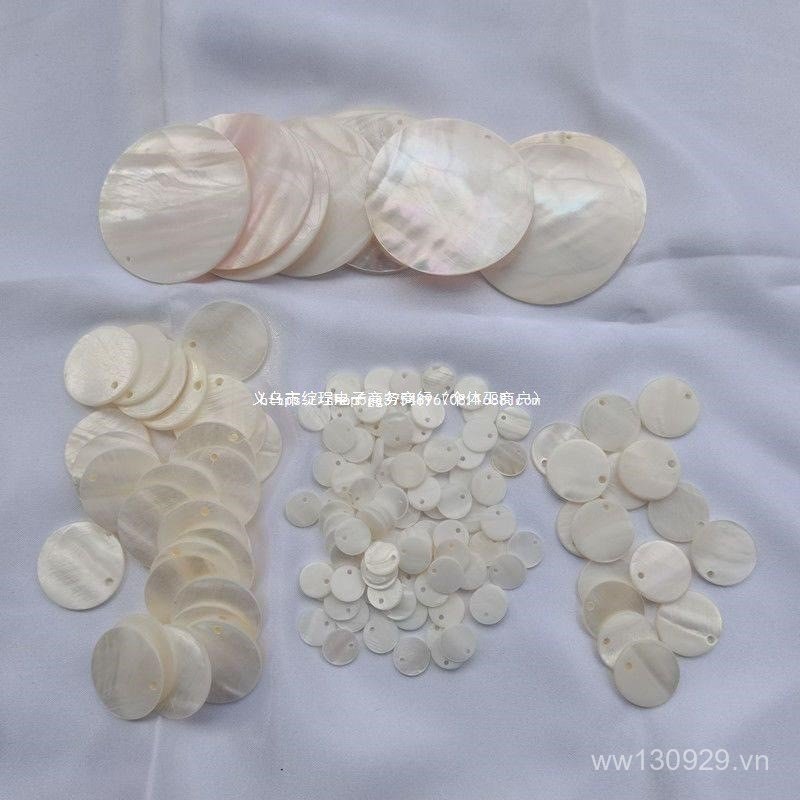 Trang Sức Lỗ Mica Chất Liệu Phẳng Two-Tone - 7K0H