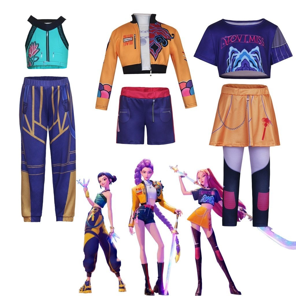 Demon Slayer cosplay baju kpop quỷ thợ săn cosplay trẻ em trang phục hóa trang Trang phục hóa trang 