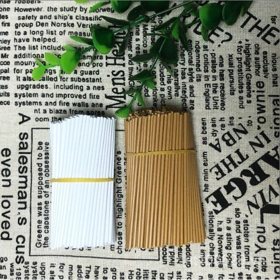 Dây sắt thủ công táo bạo Dây sắt bọc bên trong Dây gai dầu Thanh hoa màu trắng đan tự làm (Nghệ thuậ