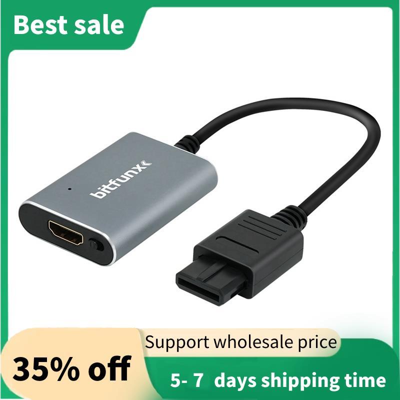 Trò chơi cổ điển -Bộ chuyển đổi Video HD tương thích cho N64 / SNES / SFC /, Hỗ trợ NTSC / PAL, Bộ c