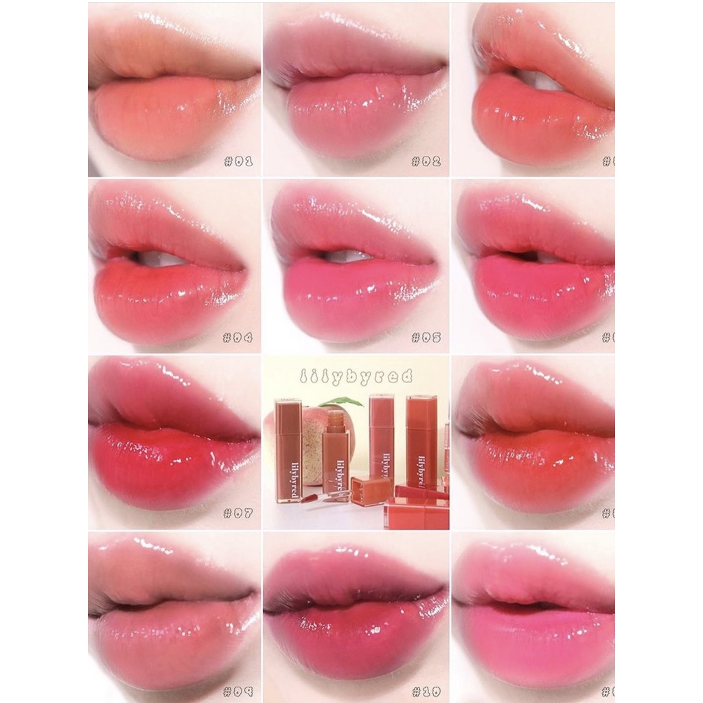 Lilybyred Hàn Quốc Light Thin 09 / 01 Juice Lip Glaze