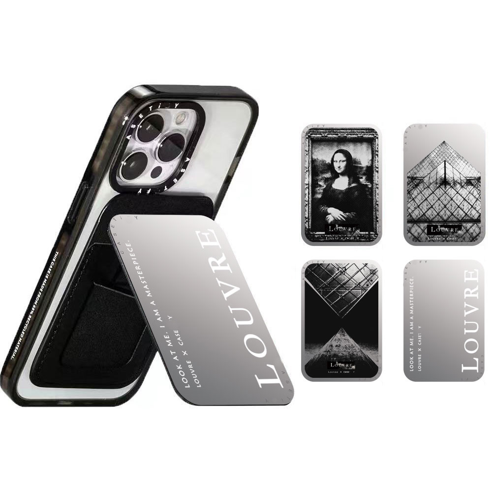One Shot Instant Mirror Card Holder Magsafe Giá đỡ điện thoại từ tính LOUVRE LOUVRE Tên chung