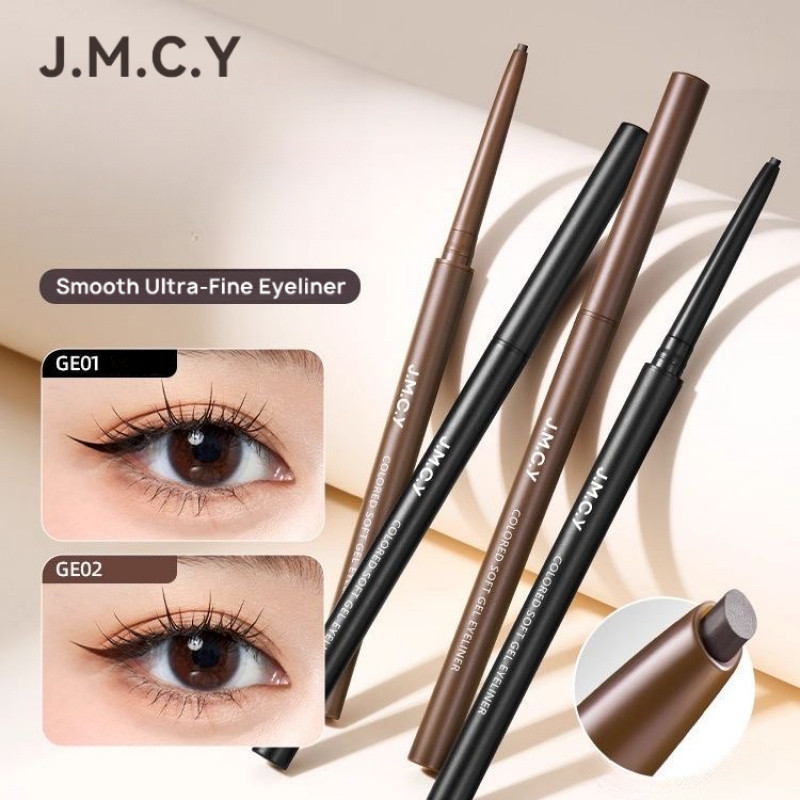 JMCY Chì Gel Kẻ Mắt Dạng Gel Tự Nhiên Mịn Màng Không Thấm Nước Không Thấm Mồ Hôi Không Lem