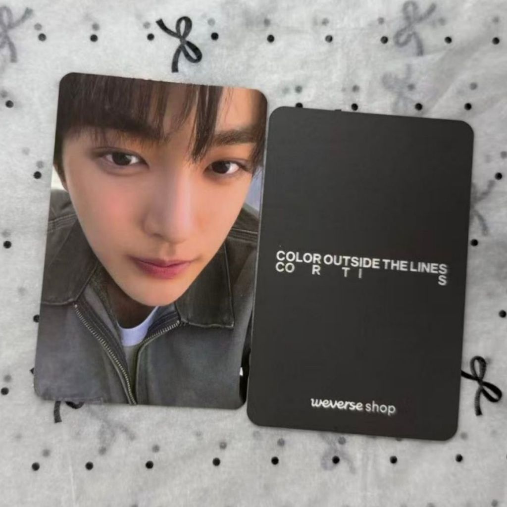 CORTIS Anganho wvs Live Card Phiên bản 5A + Phiên bản B Thẻ trực tiếp Thẻ đặc biệt Anganho