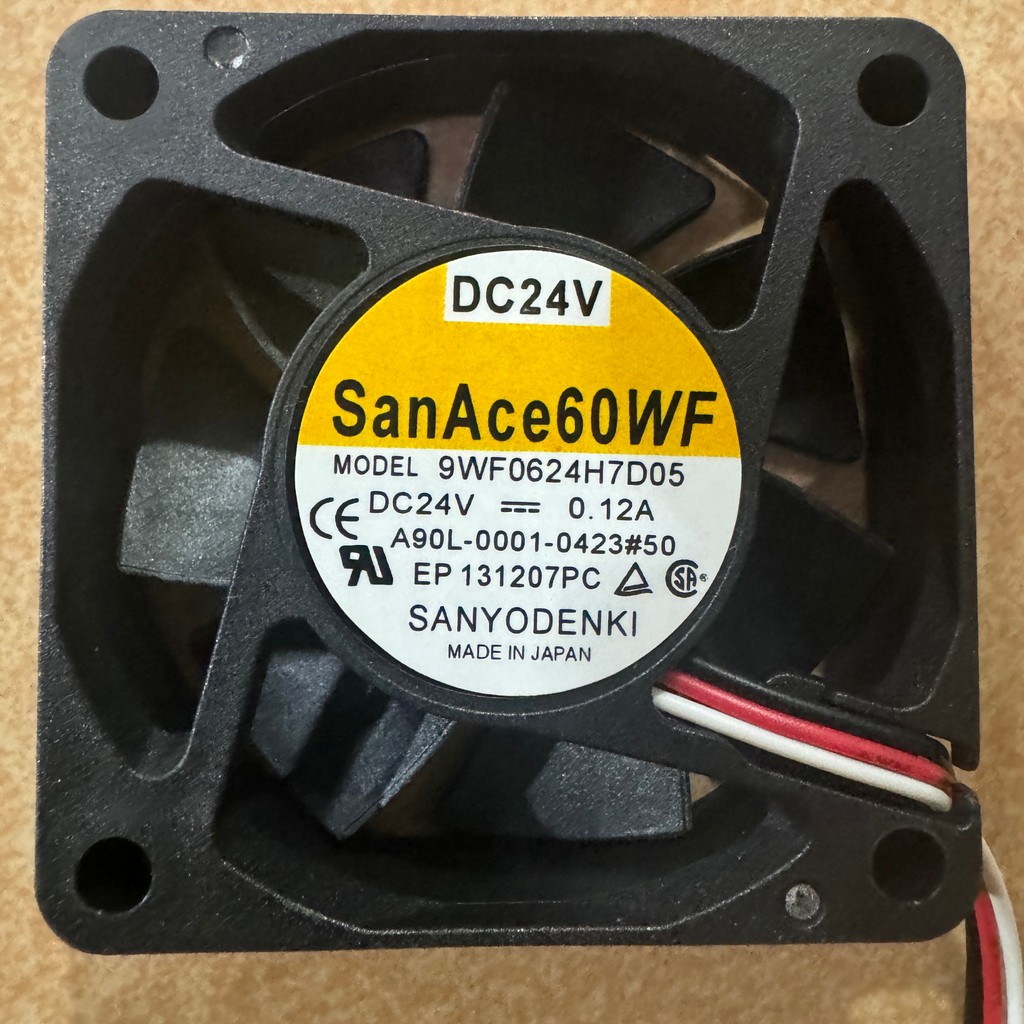 9WF0624H7D05 SanAce60WF A90L-0001-0423#50 Quạt FANUC