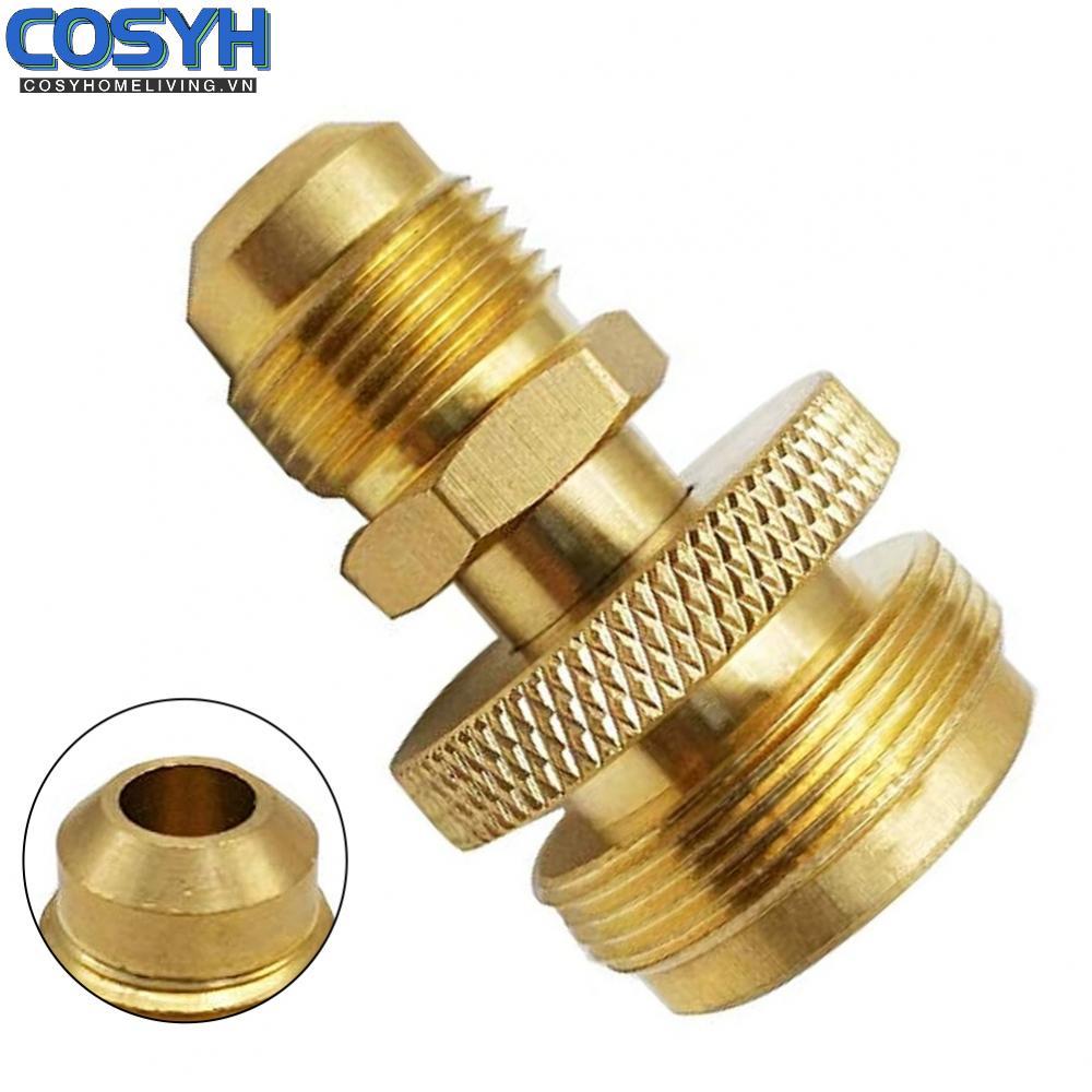 <cosyh>Regulator Adapter Accessoty Brass Cansiter Convert Fitting Garden Portable
