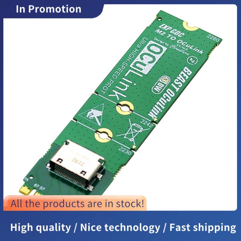 NVME M.2 M Key to OCuLink Adapter cho OCULINK GPU Dock Mini PC Laptop sang Card đồ họa bên ngoài Con