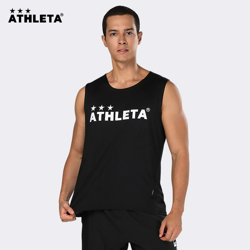 Áo vest thể thao ATHLETA thoáng khí Áo thun không tay cotton huấn luyện chạy bộ áo vest thể thao nam