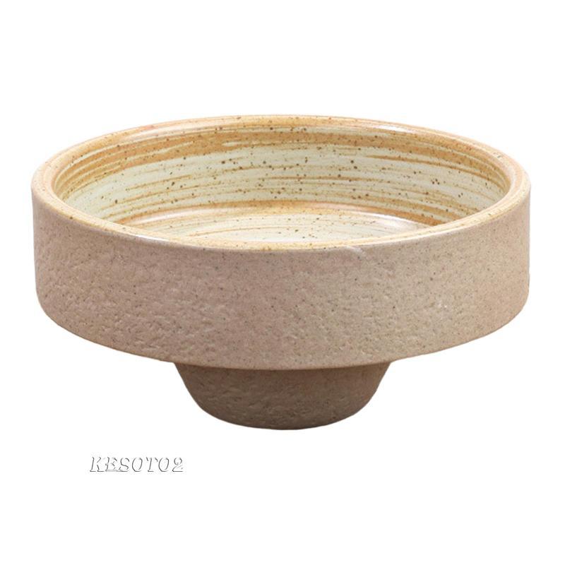 Gốm Ikebana Bát Sắp Xếp Nhỏ Đế Giữ Đồ Gốm Hoa