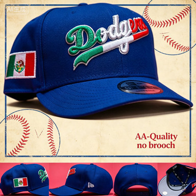 Mũ bóng chày có thể điều chỉnh chất lượng AA NEW ERA 9FIFTY BLUE LOS ANGELES DODGERS VÍT SNAPBACK Th