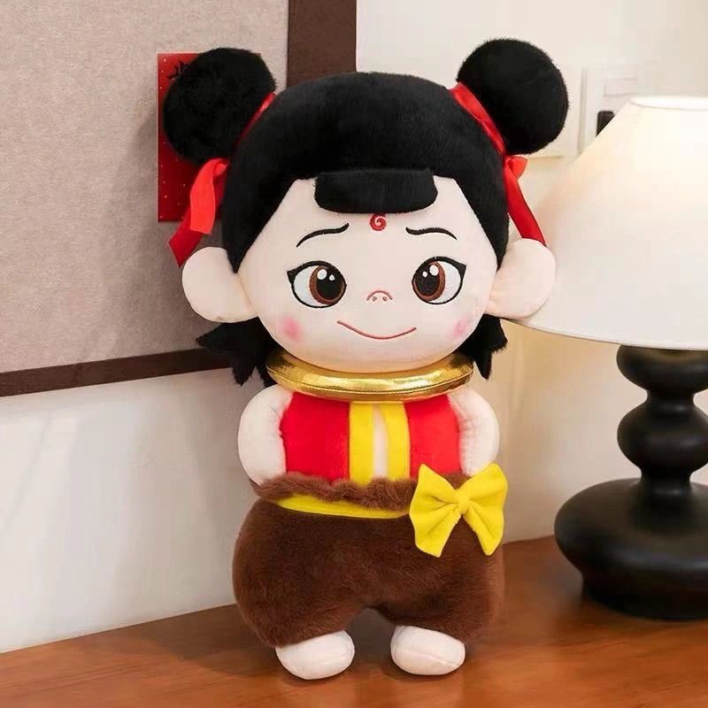 Búp Bê Nezha Đồ Chơi Sang Trọng Hoạt Hình Búp Bê Nezha Anime Ragdoll Nezha Ragdoll Quà Tặng