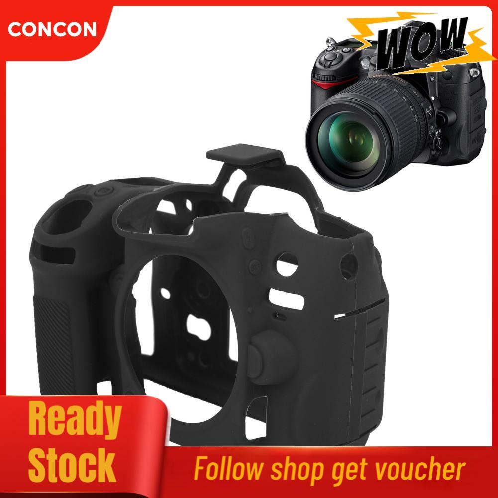 concon Vỏ bảo vệ máy ảnh Vỏ silicon phù hợp cho D7000 Tấm bảo vệ cao su mềm có thể tháo rời chống tr