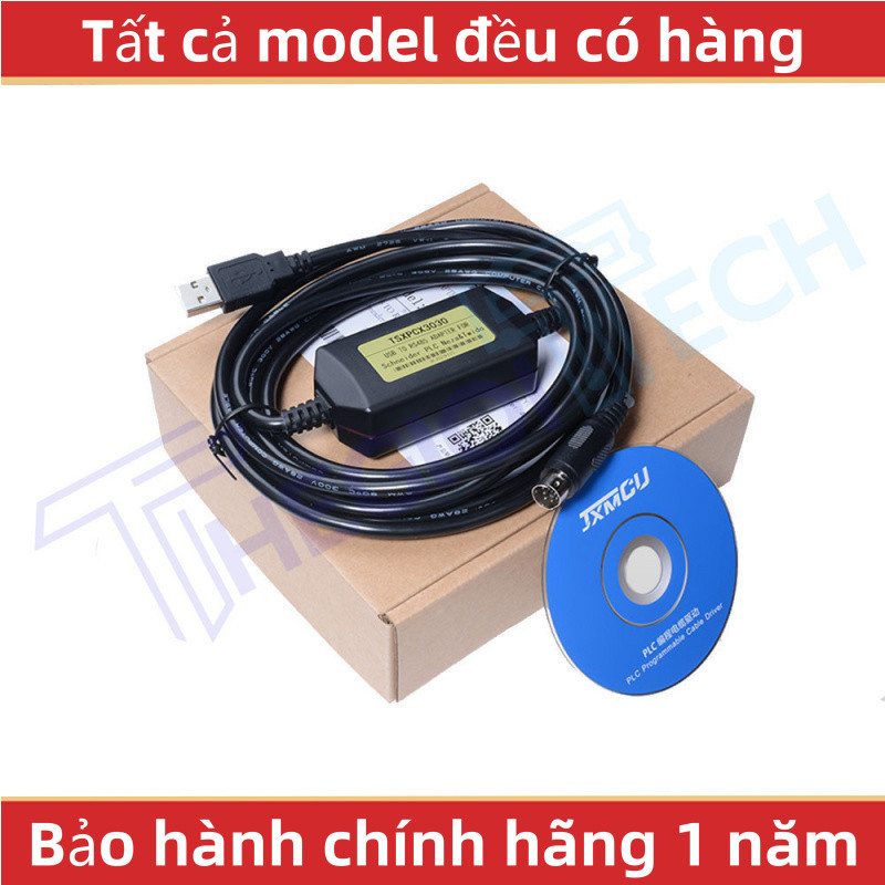 Cáp lập trình TSXPCX3030-C TSXPCX3030  tương thích cho PLC TWIDO/NEZA Modicon TSX Schneider TSX Neza