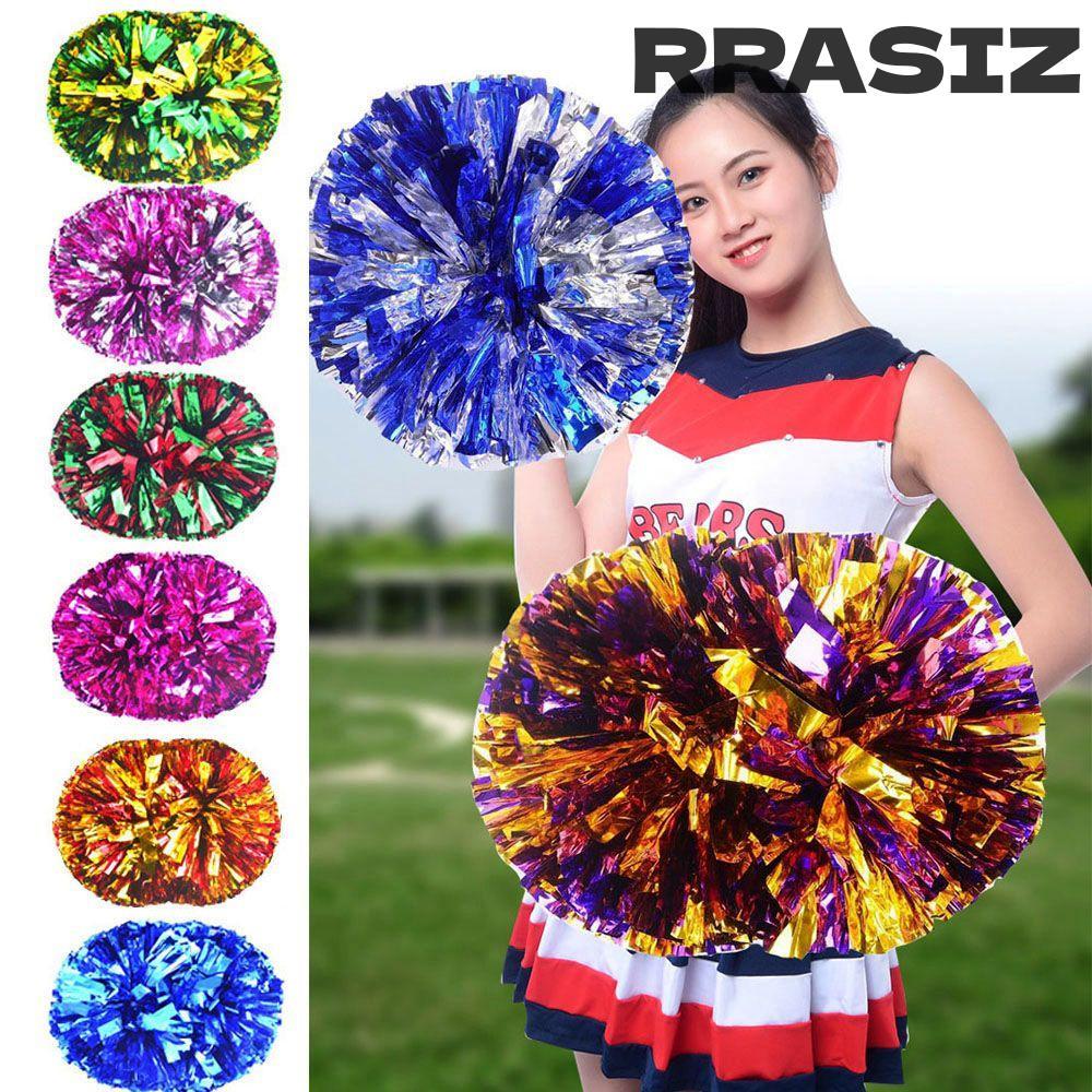 RRASYZ Cổ Vũ Cổ Vũ Bóng Đầm Trang Phục Lạ Mắt Tay Cầm Đôi Lỗ Khiêu Vũ Trang Trí Tiệc