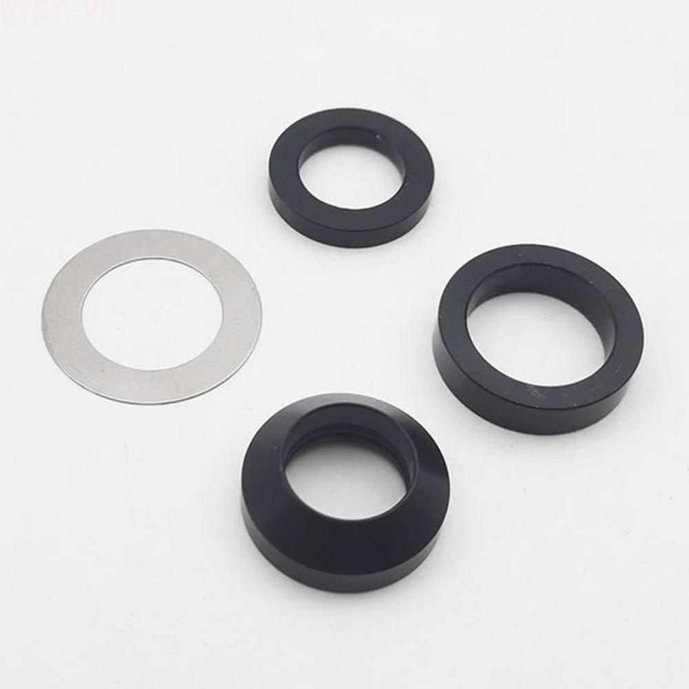 Bike Thru Axle Washer M12x3/7.5mm,M15x0.2/5mm Hubs Axle Flat/Conical Washers