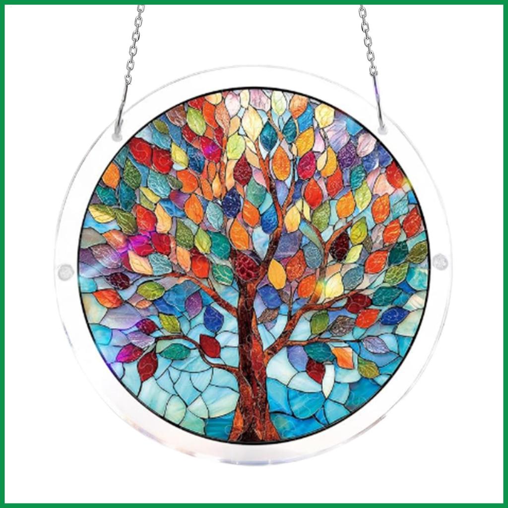 Acrylic Suncatcher Ghép Hình Ghép Hình Ghép Hình Mặt Trời Bắt Mặt Dây Trang Trí Cửa Sổ Treo Suncatch
