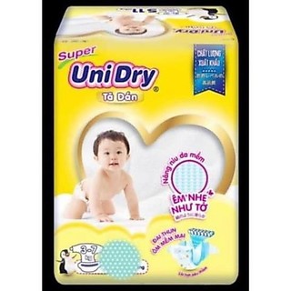 ( Mẫu Mới) Tã Dán Unidry S48/M42/L38/XL34