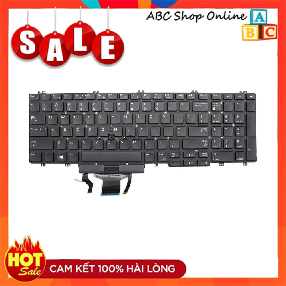 Bàn Phím Laptop Dell Precision 7530 M7530 15-7530 7730 M7730 15-7730