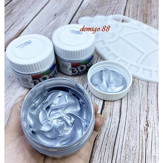 Màu Acrylic 3D Ánh Nhũ 100ml