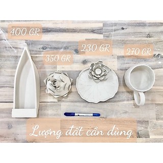 5 KG ĐẤT SÉT CAO LANH LÀM GỐM