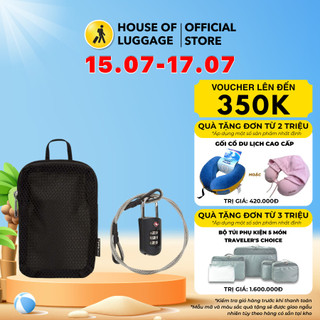 Khóa số TSA Prosafe 1000 Pacsafe kèm dây cáp thép