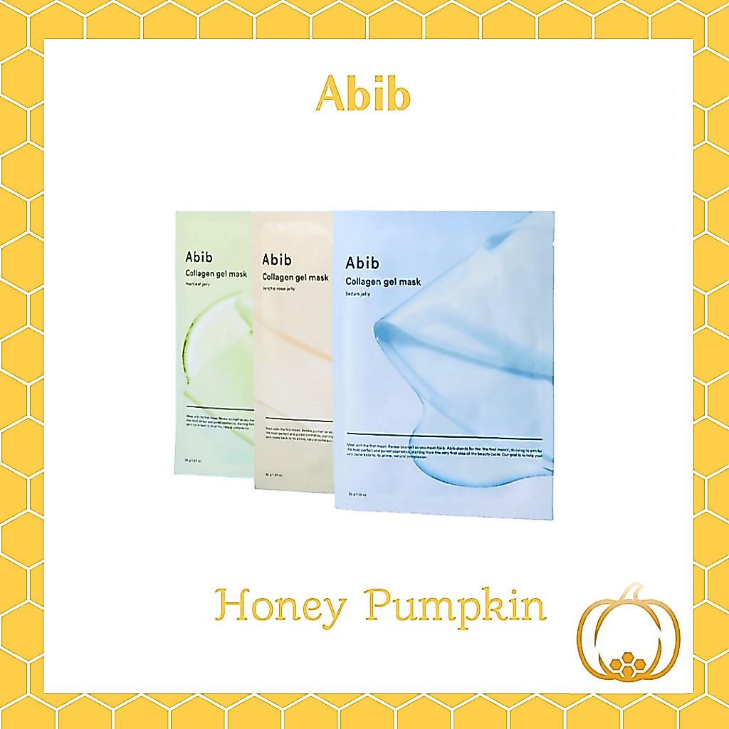 ABIB Collagen Gel Mask Sheet Heartleaf Jelly / Sedum Jelly / Jericho Rose Jelly 10ea