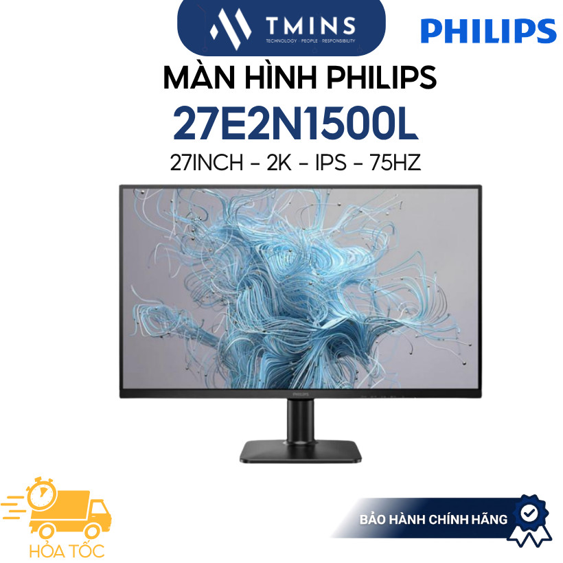 [Hỏa tốc] Màn hình Philips 27E2N1500L (27Inch, 2K, IPS, 75Hz) - Hàng chính hãng