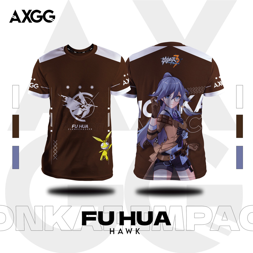 Áo thun chơi game Axgg 'Honkai Impact V2 - Fu Hua Collection' Jersey
