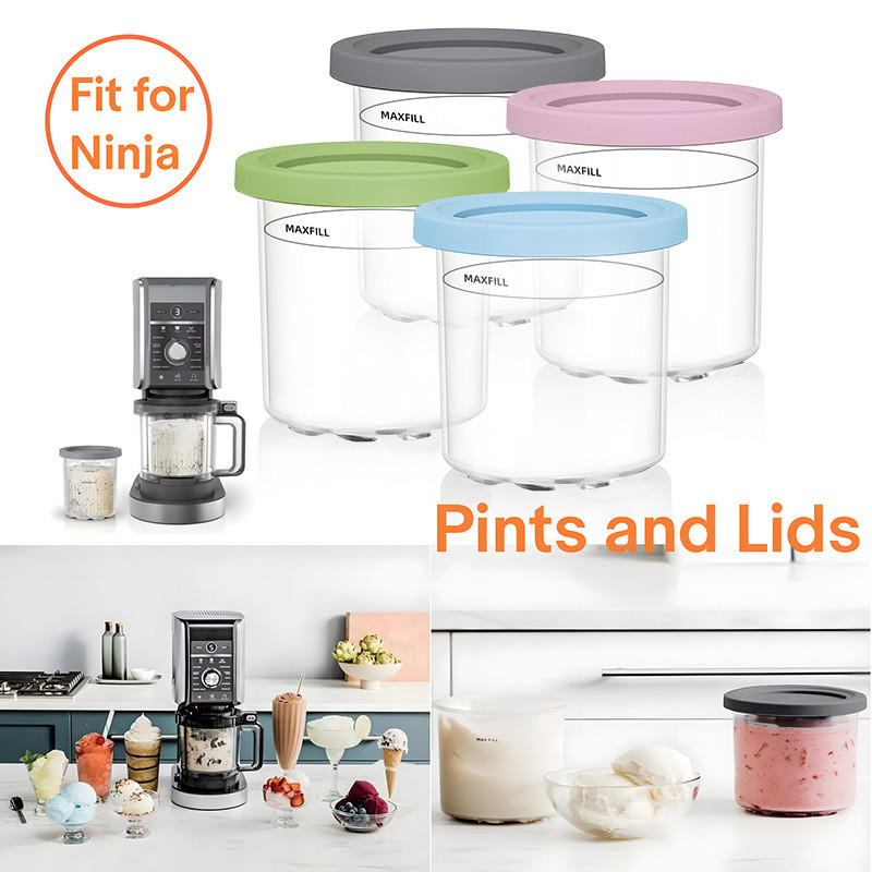 Thích hợp cho bể chứa kem Ninja NC299AM NC300 Ice Cream Cup Series 4