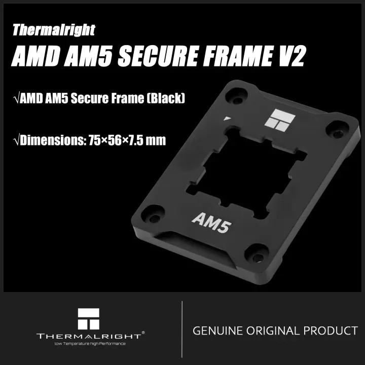 FZ Thermalright AM5 SECURE KHUNG V2 ĐEN AMD AM5 ILM Uốn Khung Chính Xác ASF AM5 ĐEN V2