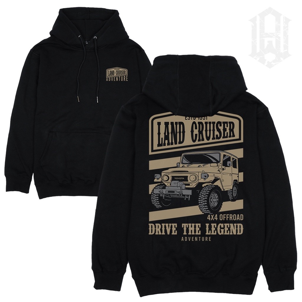 Áo Hoodie Jeep | Áo len ngoại cỡ Jeep Spirit | Áo khoác có dây kéo Jeep dành cho người lớn | Chất lư