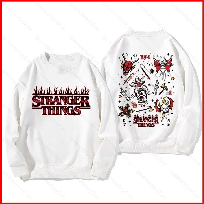 Stranger Things Season 5 Áo Demogorgon Hellfire Club Unisex Áo dài tay