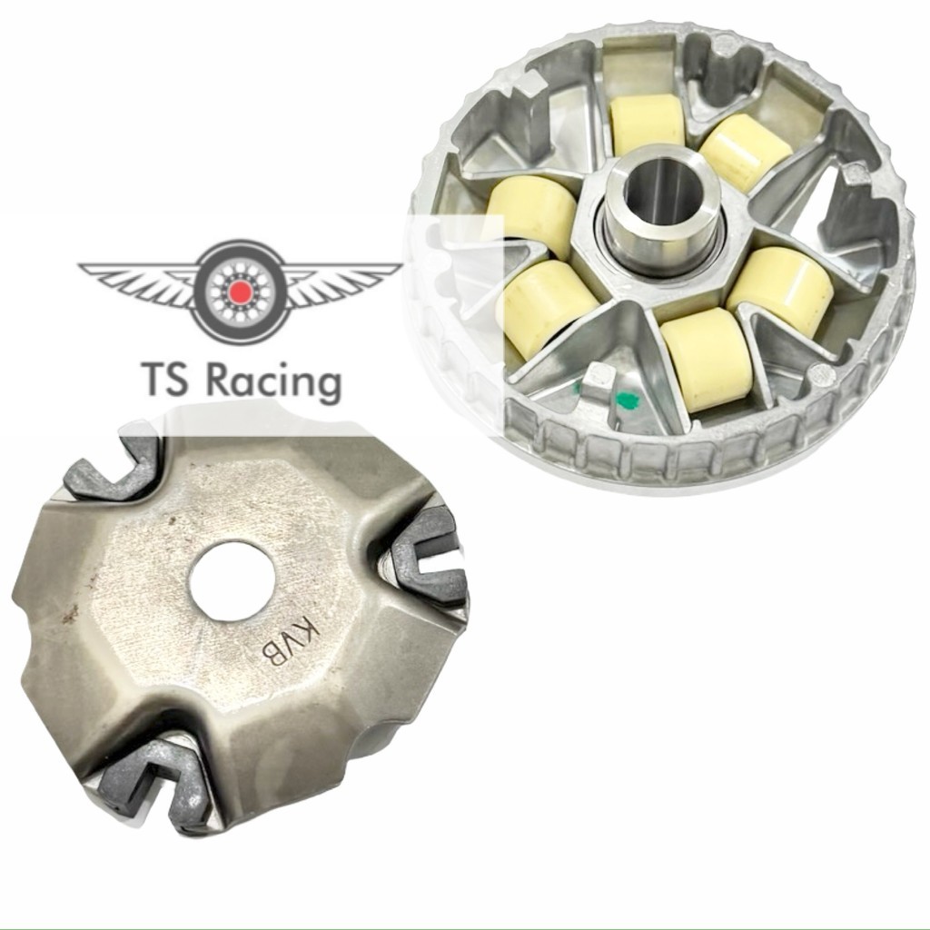 Bộ nồi trước 5 chi tiếc ( chén bi + bi nồi + sắt chặn bi + cao su trược + ắc nồi ) air blade 110 - a