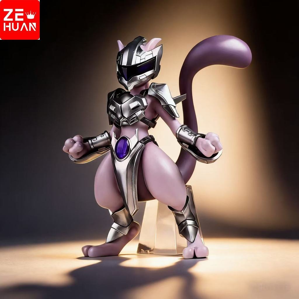 11cm Pokemon Mewtwo Mechanical Figure Hình Tượng Pvc Mô Hình Bộ Sưu Tập Đồ Trang Trí Đồ Chơi
