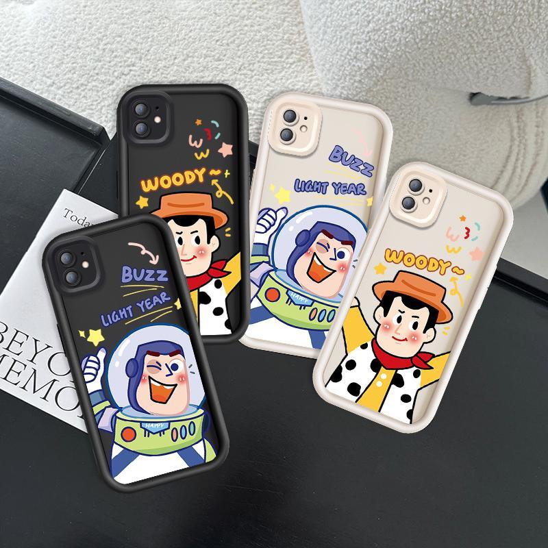 Dành Cho iPhone 11 12 13 Pro Max Silicon Độc Đáo Cầm Tay Mềm Ốp lưng TPU Đồ Chơi Câu Chuyện Buzz Lig