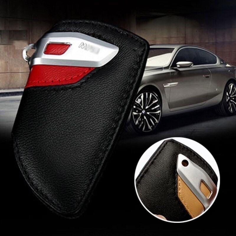 Chìa Khóa Xe BMW Da fob Bao Chìa Khóa Cho Xe BMW 1 2 3 4 5 7 8 F Series Bmw Phụ Kiện