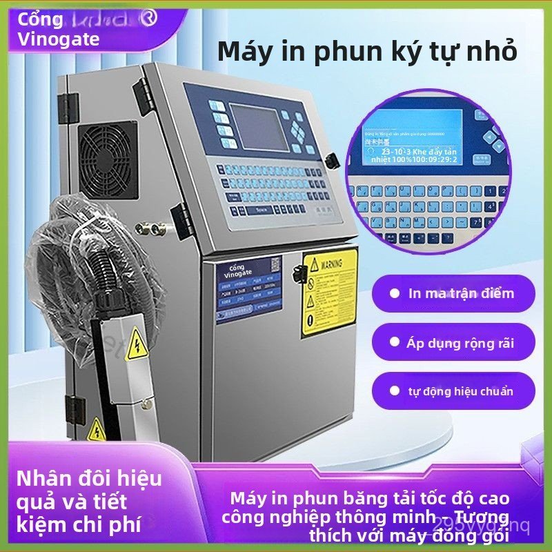 May in phun date W700 tu dong thong minh tren day chuyen in ngay thang nhan mac chuyen nghiep ben de