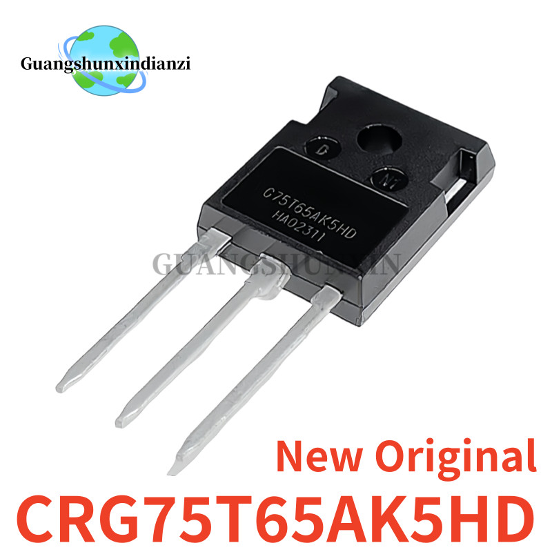 5 CHIẾC Mới Chính Hãng CRG75T65AK5HD G75T65AK5HD TO-247 75A 650V LGBT Bóng Bán Dẫn Công Suất Cao Còn