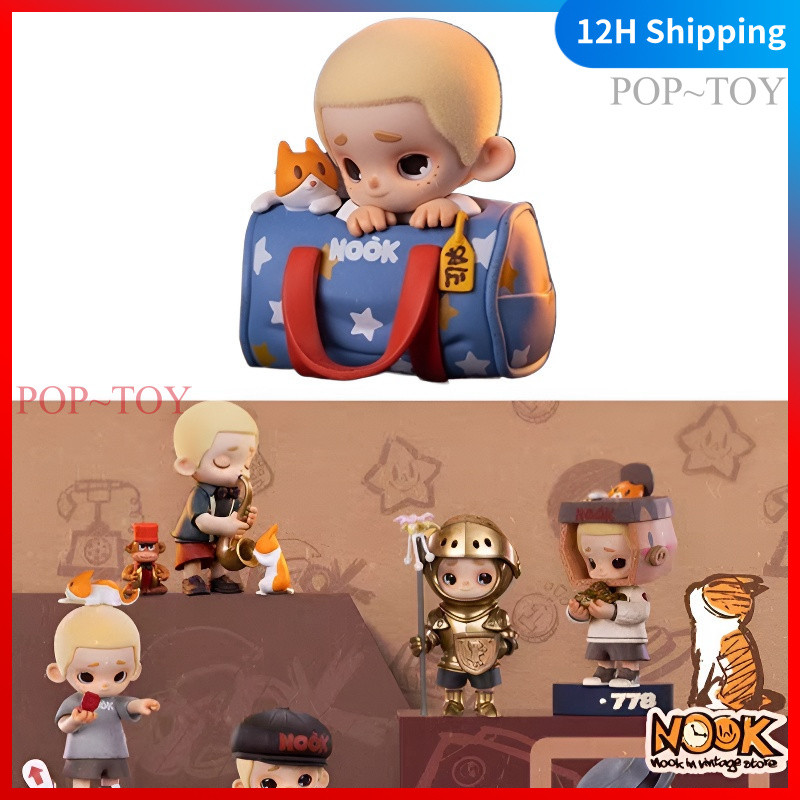 NOOK in vintage store Series Figures blind box collectible figurine decorative gift 52TOYS đồ chơi b
